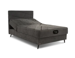 מיטת נוער Grey עם גב מיטה