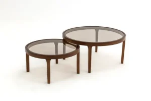 צמד שולחנות דגם COCONUT ROUND - תמונה 2
